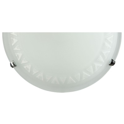 Απλίκα Γυαλί λευκό 1xE27 Φ30