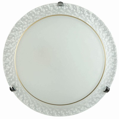 Φωτιστικό Πλαφονιέρα Γυαλί λευκό Ε27 Φ30