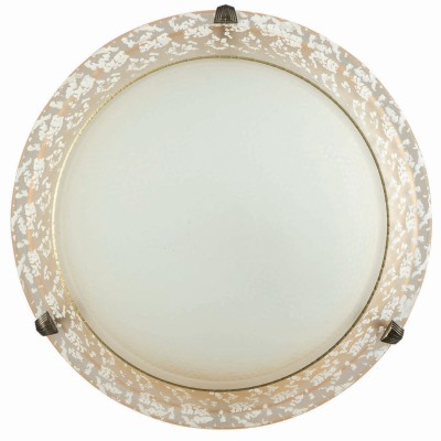 Φωτιστικό Πλαφονιέρα Γυαλί μελί Ε27 Φ30