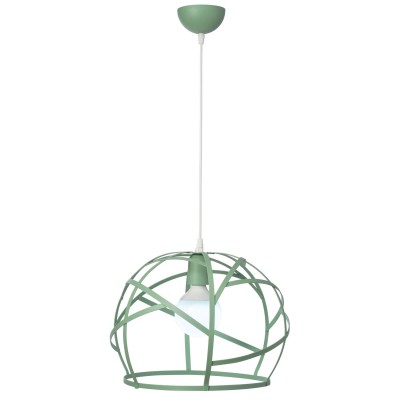 Φωτιστικό μονόφωτο παιδικό μέταλλο πράσινο Ε27 Φ35