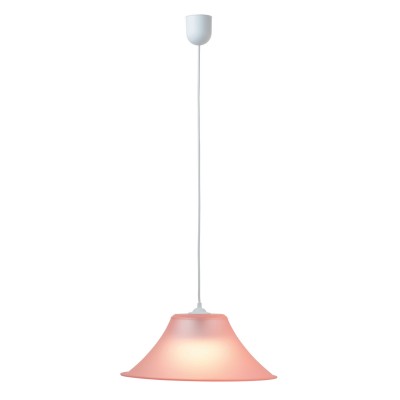 Φωτιστικό μονόφωτο παιδικό plexiglass ροζ Ε27 Φ38