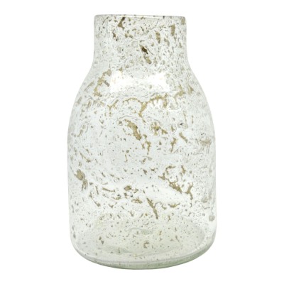 ΒΑΖΟ ΓΥΑΛΙΝΟ ΑΠΟ ΦΥΣΗΤΟ ΓΥΑΛΙ ΔΙΑΦΑΝΟ 16x16x24,5εκ. ANKOR