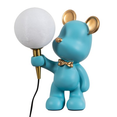 TLC 1114 BL ΑΡΚΟΥΔΟΣ ΜΠΛΕ ΜΕ ΛΑΜΠΑ 1xG9