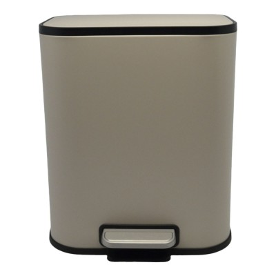 ΚΑΛΑΘΙ ΜΠΑΝΙΟΥ SOUL 5lt SOFT CLOSE ΜΕΤΑΛΛΙΚΟ TAUPE ΜΑΤ ANKOR