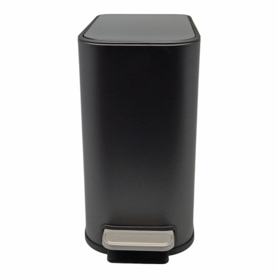 ΚΑΛΑΘΙ ΜΠΑΝΙΟΥ BELLO 5lt SOFT CLOSE SLIM ΜΕΤΑΛΛΙΚΟ ΜΑΥΡΟ ΜΑΤ ANKOR