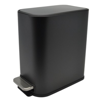 ΚΑΛΑΘΙ ΜΠΑΝΙΟΥ BELLO 5lt SOFT CLOSE SLIM ΜΕΤΑΛΛΙΚΟ ΜΑΥΡΟ ΜΑΤ ANKOR