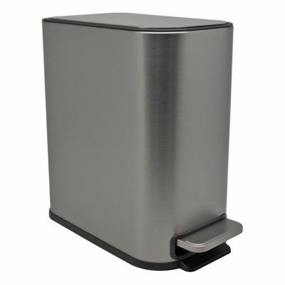 ΚΑΛΑΘΙ ΜΠΑΝΙΟΥ SOUL 5lt SOFT CLOSE SLIM FINGER PRINT PROOF INOX ΜΑΤ ANKOR