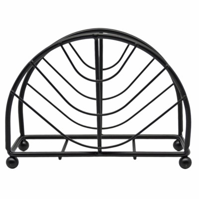 ΧΑΡΤΟΠΕΤΣΕΤΟΘΗΚΗ ΜΕΤΑΛΛΙΚΗ ΣΕ ΜΑΥΡΟ ΜΑΤ ΧΡΩΜΑ 13,5x5x10,5εκ.ANKOR