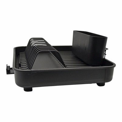 ΠΙΑΤΟΘΗΚΗ ΜΕΤΑΛΛΙΚΗ ΕΠΕΚΤΕΙΝΟΜΕΝΗ ΜΑΥΡΗ ΜΑΤ 32-52,5x35,5x16εκ. ANKOR