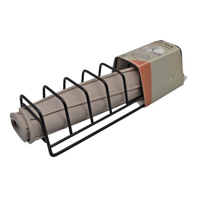 ΠΙΑΤΟΘΗΚΗ ΜΕΤΑΛΛΙΚΗ ΜΕ ΔΙΣΚΟ ΣΙΛΙΚΟΝΗΣ ΣΕ TAUPE ΧΡΩΜΑ 42x33x8εκ. ANKOR