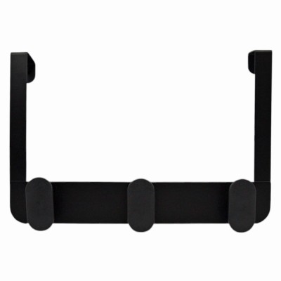 ΚΡΕΜΑΣΤΡΑ ΠΟΡΤΑΣ 3 ΘΕΣΕΩΝ ΜΕΤΑΛΛΙΚΗ ΣΕ ΜΑΥΡΟ MAT ΧΡΩΜΑ 30x3x20εκ. ANKOR