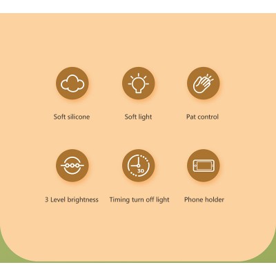 TLC 4024 ΠΟΡΤΑΤΙΦ ΕΛΕΦΑΝΤΑΣ ΣΥΛΙΚΟΝΗΣ CCT TOUCH- DIMMER- TIMER- USB & ΒΑΣΗ ΚΙΝΗΤΟΥ