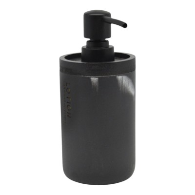 DISPENSER ΠΟΛΥΕΣΤΕΡΙΚΟ ΣΕ ΜΑΥΡΟ ΧΡΩΜΑ ΚΑΙ ΜΑΡΜΑΡΙΝΗ ΟΨΗ 7,5x7,5x17εκ.ANKOR