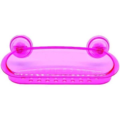 ΡΑΦΑΚΙ ΜΠΑΝΙΟΥ ΦΟΥΞΙΑ ΜΕ ΒΕΝΤΟΥΖΕΣ 24x11x6 εκ.