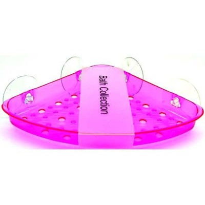 ΡΑΦΙ ΜΠΑΝΙΟΥ ΦΟΥΞΙΑ ΜΕ ΒΕΝΤΟΥΖΕΣ 19x19x4 εκ.