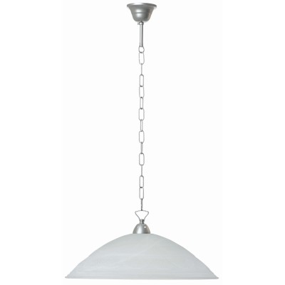 Φωτιστικό μονόφωτο γυαλί λευκό Ε27 Φ45