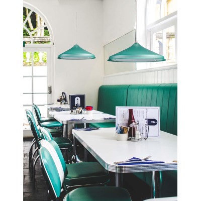 Φωτιστικό φθορίου Led plexiglass βεραμάν σατινέ 32w