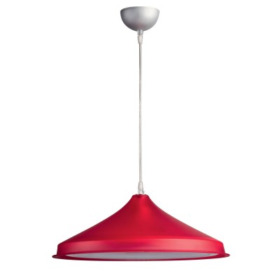 Φωτιστικό φθορίου Led plexiglass κόκκινο σατινέ 32w