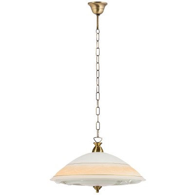 Φωτιστικό φθορίου γυαλί μελί 40w Φ45