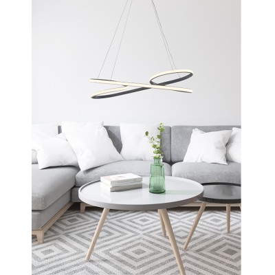 Φωτιστικό Πολύφωτο led γραφίτης 4000Κ 42w