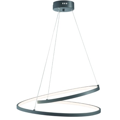 Φωτιστικό Πολύφωτο led γραφίτης 4000Κ 42w