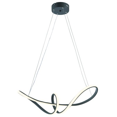 Φωτιστικό Πολύφωτο led γραφίτης 4000Κ 42w