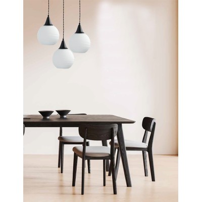 Φωτιστικό Πολύφωτο 3φ Μέταλλο/Γυαλί Ε27