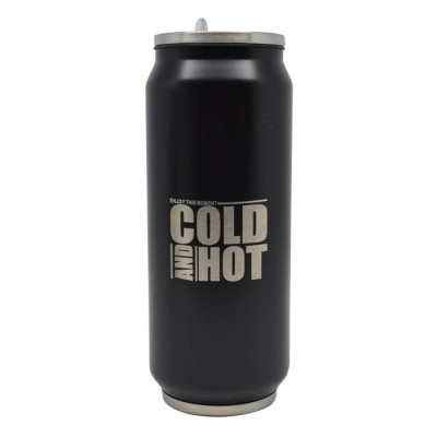 ΠΟΤΗΡΙ ΘΕΡΜΟΣ INOX ΜΑΥΡΟ COLD AND HOT 500ml ANKOR