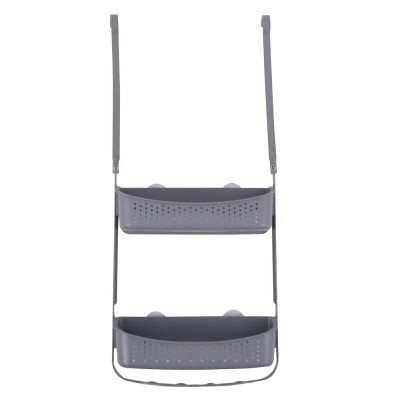 ΡΑΦΑΚΙ ΔΙΠΛΟ ΚΡΕΜΑΣΤΟ ΣΙΛΙΚΟΝΗΣ ΓΚΡΙ ANKOR