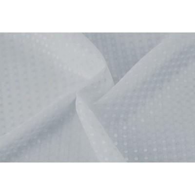 ΚΟΥΡΤΙΝΑ ΠΟΛΥΕΣΤΕΡΙΚΗ 180x180εκ 115gsm ΜΕ 12 ΚΡΙΚΟΥΣ ΣΕ ΓΚΡΙ ΧΡΩΜΑ ANKOR