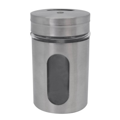 ΣΕΤ 24 ΤΕΜ ΑΛΑΤΟΠΙΠΕΡΑ INOX ΜΕ ΓΥΑΛΙ 5x5x8,2εκ ANKOR