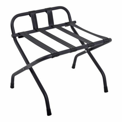 ΒΑΣΗ ΓΙΑ ΒΑΛΙΤΣΕΣ ΜΕΤΑΛΛΙΚΗ ΜΕ ΙΜΑΝΤΕΣ ΑΝΑΔΙΠΛΟΥΜΕΝΗ ΜΕ ΠΛΑΤΗ ΣΕ ΜΑΥΡΟ ΜΑΤ ΧΡΩΜΑ 54x44x52εκ. ANKOR