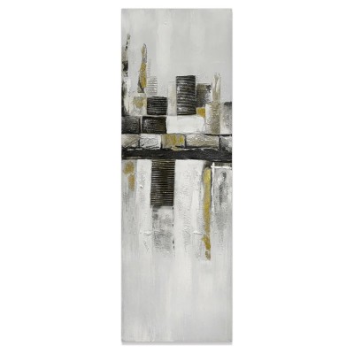 ΠΙΝΑΚΑΣ ΕΛΑΙΟΓΡΑΦΙΑ ΣΕ ΤΥΠΩΜΕΝΟ ΚΑΜΒΑ ΜΕ ΣΧΕΔΙΟ ΑΦΗΡΗΜΕΝΟ ΤΟΠΙΟ 30x90εκ. ANKOR