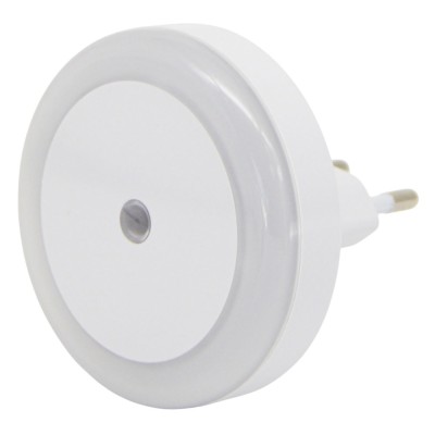 ΦΩΤΑΚΙ ΝΥΚΤΟΣ LED 0,5W ΜΕ ΑΙΣΘΗΤΗΡΑ ΚΑΙ ΘΕΡΜΟ ΦΩΣ 3000K 6x6x6,5εκ. ANKOR