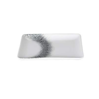 ΠΙΑΤΕΛΑ ΟΡΘΟΓΩΝΙΑ 18x13cm BLACK ICE 89A724 - KUTAHYA PORSELEN