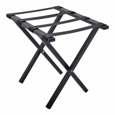 ΒΑΣΗ ΓΙΑ ΒΑΛΙΤΣΕΣ ΜΕΤΑΛΛΙΚΗ ΜΕ ΙΜΑΝΤΕΣ ΑΝΑΔΙΠΛΟΥΜΕΝΗ ΣΕ ΜΑΥΡΟ ΜΑΤ ΧΡΩΜΑ 54x44x51εκ. ANKOR