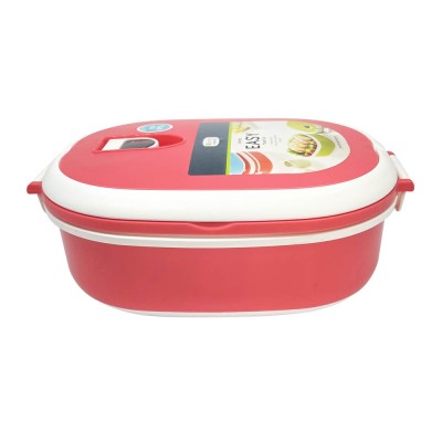 ΦΑΓΗΤΟΔΟΧΕΙΟ ΠΛΑΣΤΙΚΟ ΜΕ ΚΑΠΑΚΙ ΑΣΦΑΛΕΙΑΣ ΚΟΚΚΙΝΟ 1,05lt ANKOR