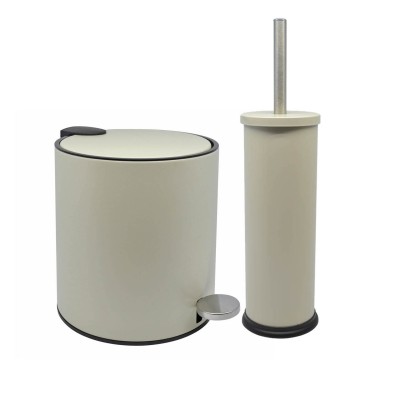 ΚΑΛΑΘΙ ΜΠΑΝΙΟΥ 5lt INOX ΜΠΕΖ ΜΑΤ SOFT CLOSE ANKOR