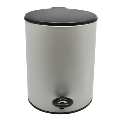 ΚΑΛΑΘΙ ΜΠΑΝΙΟΥ 5lt INOX ΓΚΡΙ SOFT CLOSE ANKOR