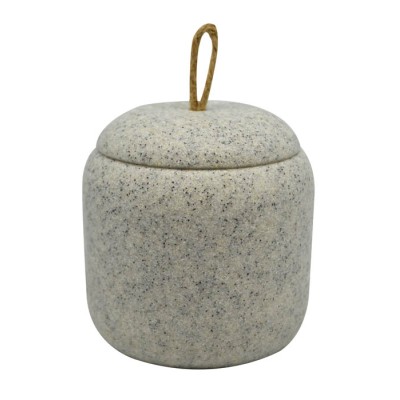 ΘΗΚΗ ΓΙΑ ΒΑΜΒΑΚΙ ΠΟΛΥΕΣΤΕΡΙΚΗ ΕΦΕ ΓΚΡΙ ΠΕΤΡΑ,9,5x9,5x9,5εκ.ANKOR