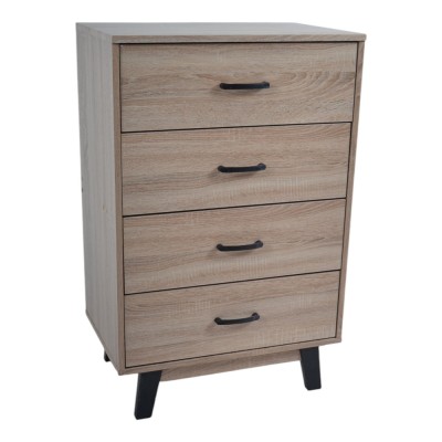 ΣΥΡΤΑΡΙΕΡΑ ΞΥΛΙΝΗ ΜΕ 4 ΣΥΡΤΑΡΙΑ ΣΕ ΦΥΣΙΚΟ ΧΡΩΜΑ 60x40x93εκ. ANKOR