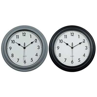 ΡΟΛΟΙ ΤΟΙΧΟΥ ΠΛΑΣΤΙΚΟ ΜΕ ΓΚΡΙ ΚΑΙ ΜΑΥΡΟ ΠΛΑΙΣΙΟ 30,5εκ. ANKOR