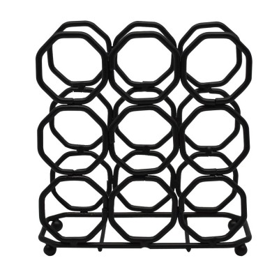 ΧΑΡΤΟΠΕΤΣΕΤΟΘΗΚΗ ΜΕΤΑΛΛΙΚΗ ΜΑΥΡΗ 13x6x13,5εκ.ANKOR