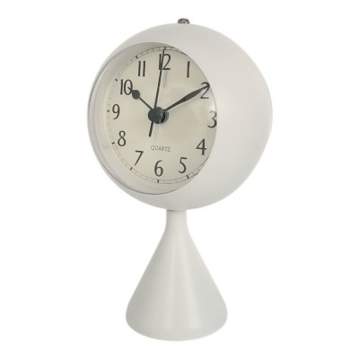 ΞΥΠΝΗΤΗΡΙ ΜΕΤΑΛΛΙΚΟ ΑΘΟΡΥΒΟ ΣΕ ΑΣΠΡΟ ΜΑΤ ΧΡΩΜΑ 9x6,7x15,6εκ. ANKOR