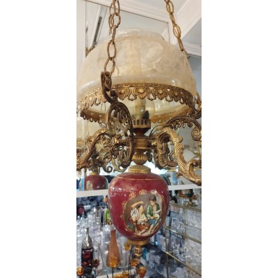 Φωτιστικό Μπρούτζινο Τετράφωτο