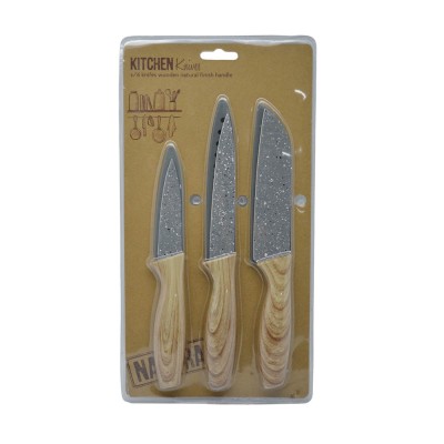 ΣΕΤ ΜΑΧΑΙΡΙΑ ΓΕΝΙΚΗΣ ΧΡΗΣΗΣ INOX ΜΕ ΠΛΑΣΤΙΚΗ ΛΑΒΗ ΕΦΕ ΞΥΛΟΥ ΚΑΙ ΘΗΚΕΣ ANKOR