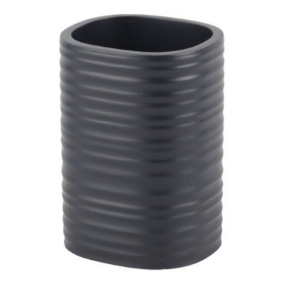 ΠΟΤΗΡΟΘΗΚΗ ΠΟΛΥΕΣΤΕΡΙΚΗ ΡΙΓΕ ΣΕ ΧΡΩΜΑ ΑΝΘΡΑΚΙ ΜΑΤ 7,6x6,7x10,6εκ.ANKOR