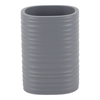 ΠΟΤΗΡΟΘΗΚΗ ΠΟΛΥΕΣΤΕΡΙΚΗ ΡΙΓΕ ΣΕ ΧΡΩΜΑ ΓΚΡΙ ΜΑΤ 7,6x6,7x10,6εκ.ANKOR