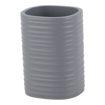 ΠΟΤΗΡΟΘΗΚΗ ΠΟΛΥΕΣΤΕΡΙΚΗ ΡΙΓΕ ΣΕ ΧΡΩΜΑ ΓΚΡΙ ΜΑΤ 7,6x6,7x10,6εκ.ANKOR