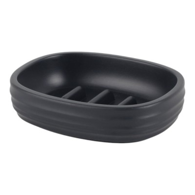 ΣΑΠΟΥΝΟΘΗΚΗ ΠΟΛΥΕΣΤΕΡΙΚΗ ΡΙΓΕ ΣΕ ΧΡΩΜΑ ΑΝΘΡΑΚΙ ΜΑΤ 11,8x9,3x3εκ. ANKOR